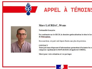 Disparition inquiétante : 
