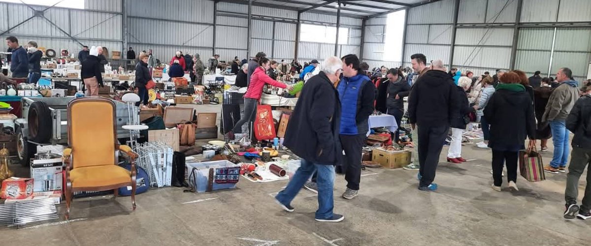 Laissac-Sévérac l'Église. Une belle affluence au vide-greniers du club le Clouquié