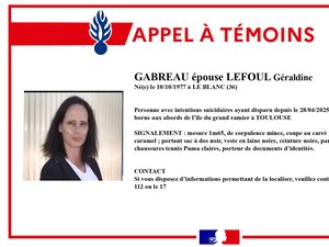 Disparition inquiétante : 