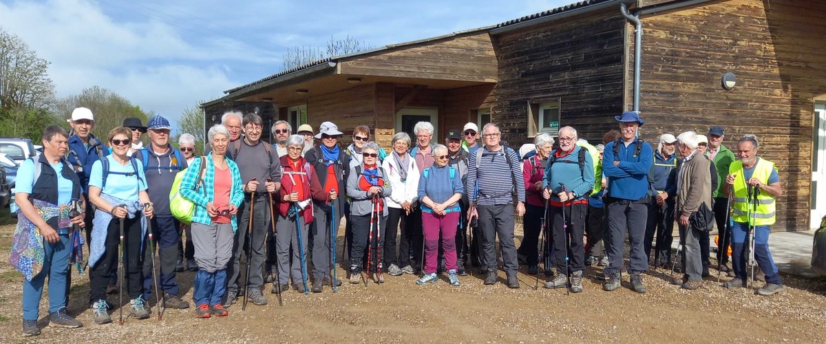 Argences en Aubrac. Les randonneurs se font plaisir