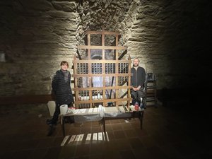 Exposition : une ancienne prison de l'Aveyron transformée en théâtre de lumière