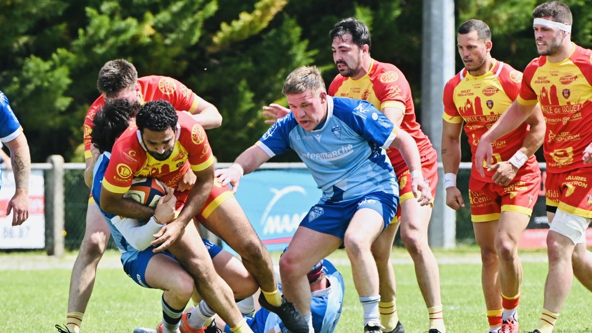 Rugby : Rodez s’incline à Isle et aura besoin de remonter 4 points pour ...