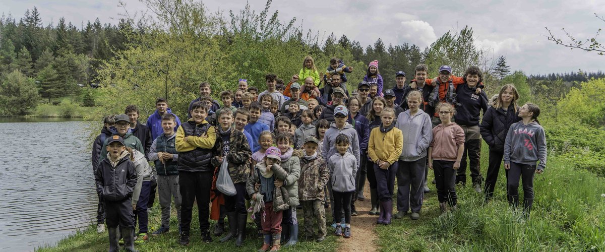 Laissac-Sévérac l'Église. Succès record pour la journée pêche au plan d’eau des Bruyères