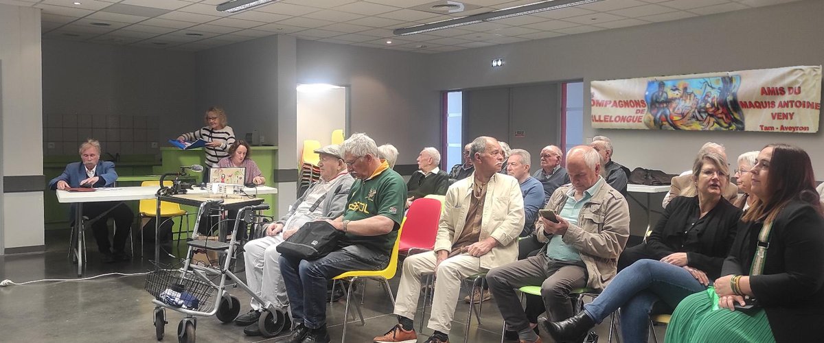 Naucelle. Un nouveau bureau pour les Compagnons de Villelongue et les Amis du maquis Antoine
