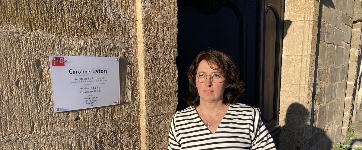 La Villefranchoise Caroline Lafon, architecte à Figeac : J’ai toujours eu le goût pour les vieilles pierres