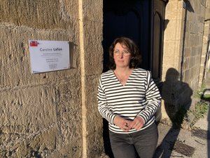 La Villefranchoise Caroline Lafon, architecte à Figeac : 