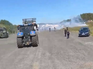 Une rave party illégale s'installe en Lozère, les agriculteurs s'interposent, une situation tendue