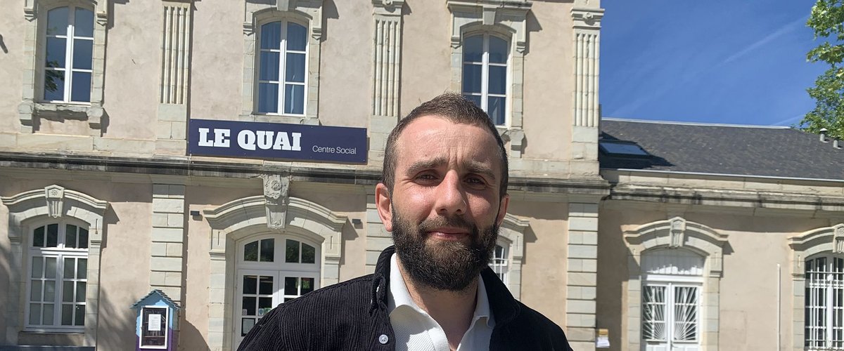 Aymeric Cucala prend le poste de directeur du centre social Le Quai