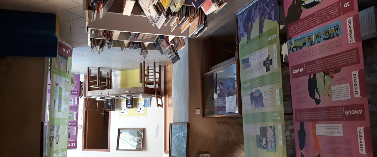 Laissac-Sévérac l'Église. Les coulisses du cinéma à découvrir à la bibliothèque de Sévérac-l’Eglise