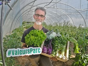 Ce maraîcher de l'Aveyron primé pour sa production de légumes avec la marque 