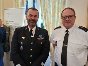 Le colonel Brachet, patron des gendarmes de l'Aveyron, quitte un département 