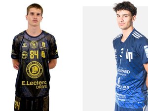 Handball : les ailiers Baptiste Reichert et Yanis Batista débarquent au Roc
