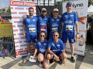 EN IMAGES. Ekiden de Rodez 2025 : découvrez le portrait de famille des équipes engagées sur le Challenge entreprises