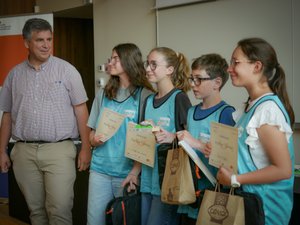 Avec Face Aveyron, des collégiens castonétois primés