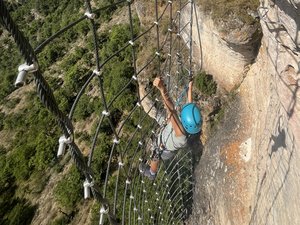 En Aveyron, la via ferrata du Boffi est désormais ouverte au grand public