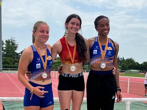 Athlétisme : les juniors ruthénois Marion Duthen et Jules Dumas dans le top 10 français