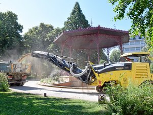 Des voies "à la parisienne" : un nouveau visage pour les allées du jardin public de Rodez
