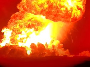 VIDÉO. Space X : une autre mégafusée d'Elon Musk explose au décollage, les images de la déflagration sont très impressionnantes