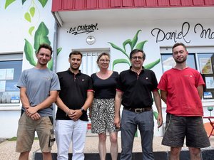 Foire de Rodez : plages de piscine, cours, terrasses... des allées sur-mesure avec l'entreprise Chierici, franchisée Daniel Moquet en Aveyron