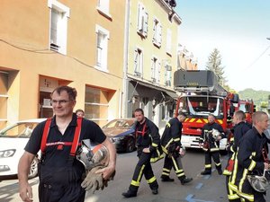 Un immeuble évacué dans une commune de l'Aveyron, un feu s'était déclaré dans une cave