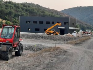 Le centre de tri de Chronopost prend forme à Decazeville : l'agence pourra livrer 4 500 colis par jour