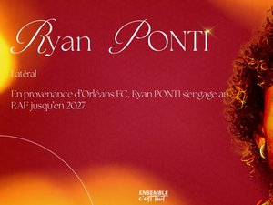 Football - Mercato : Ryan Ponti signe à Rodez pour deux ans, voici qui est la dernière recrue du Raf