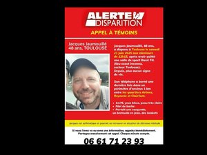 Disparition inquiétante : 
