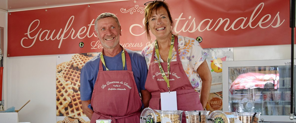 Foire de Rodez : avec  Les douceurs de Lunel, l’amour de la gaufre et de l’Aveyron