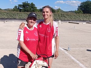 Quilles de huit : le doublé pour les soeurs Ophélie et Estelle Volte, qui conservent leur titre de championnes d'Aveyron d'Excellence