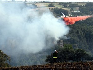 Incendie : le massif des Palanges interdit aux véhicules motorisés en raison de la canicule, les maires de quatre communes prennent un arrêté commun