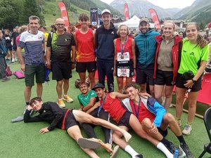 Les athlètes ruthénois au sommet de la course en montagne