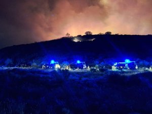 Incendie dans l'Aude : une partie des pompiers de l'Aveyron envoyés en renfort a quitté les lieux, le feu ne progresse plus