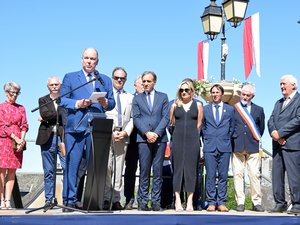 EN IMAGES. Revivez la visite de la famille princière de Monaco ce mercredi 9 juillet à Mur-de-Barrez