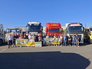 Chaud devant les poids lourds : c'est la préparation du Truck Show 2025 à Laissac