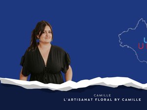 VIDÉO. Un jeune, un projet : à Rodez, les créations florales sur mesure en fleurs fraîches, séchées ou artificielles de Camille