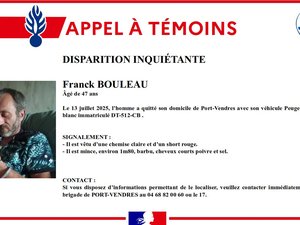 Disparition inquiétante en Occitanie : introuvable depuis plus d'une semaine, Franck, 47 ans, est recherché par la gendarmerie