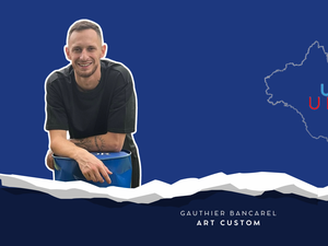VIDÉO. Un jeune, un projet : avec Art Custom, Gauthier relooke les barils industriels et autres objets en oeuvres d'art pour les particuliers, entreprises et people