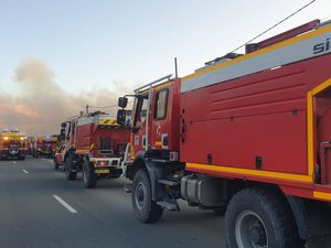 Incendie dans l'Aude : soixante sapeurs-pompiers de l'Aveyron et de la Lozère en renfort