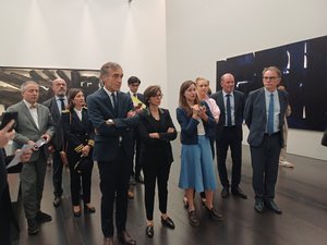 VIDÉO. "Quelque chose d'inédit au Palais épiscopal" : Rachida Dati a rappelé l'engagement de l'État pour la culture en milieu rural