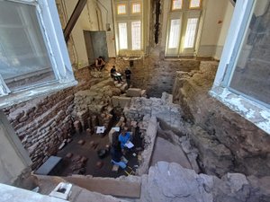Au coeur d'importantes fouilles archéologiques, le palais épiscopal de Rodez n'a pas révélé tous ses secrets