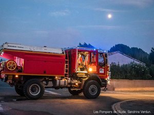 Incendie géant de l'Aude : trois personnes 