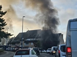 Un incendie en cours ce mardi à Rodez, le trafic routier perturbé sur l'agglomération