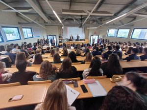 Les étudiants de l'IUT de Rodez accueillis avec 