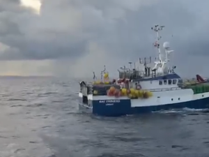 VIDÉO. Appel de détresse, voie d'eau incontrôlable, équipage dans un radeau... Onze marins français secourus par les garde-côtes espagnols