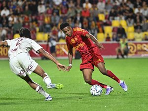 Football : Evan's Jean-Lambert, latéral de Rodez, éprouve 