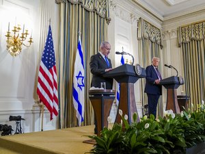 Guerre au Proche-Orient : Benjamin Netanyahu et Donald Trump ont pris la parole ce lundi, ce qu'il faut retenir de leurs déclarations