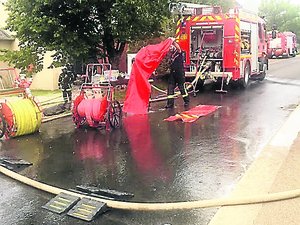 Un incendie se déclare dans un atelier à Bozouls
