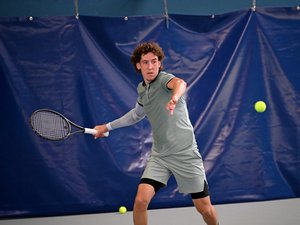 Tennis : la marche était trop haute pour le Ruthénois Martin Grand, éliminé aux portes du tableau final des Internationaux de Rodez