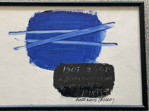 Une oeuvre dédicacée de Pierre Soulages adjugée à 15 500 ¬ à l'hôtel des ventes de Rodez
