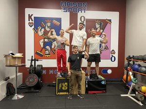 Le champion de France de strict curl fait découvrir sa discipline en Aveyron